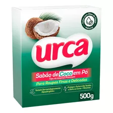 Lava Roupas Finas E Delicadas Em Pó Urca Coco Cartucho 500g