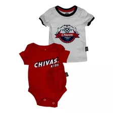 Set Pañalero Playera Chivas Guadalajara Bebé Bbg643815