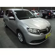 Renault Sandero Expression 1.0 16v Sceflex Completo Prata 19