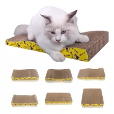 Rascador De Cartón Para Gatos Con Catnip