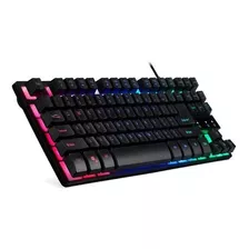 Teclado Gamer Acer Nitro Tkl Rgb Membrana Abnt2 Usb - Nkw120