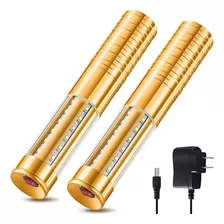 2 Peças Led Strobe Light, Garrafa De Champanhe, Ouro C