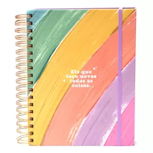 Planner Meu Plano Perfeito Capa Dura Pastel