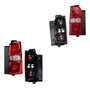 Kit 2 Focos Led Pick Up D21 2005 Luz Alta Baja H4