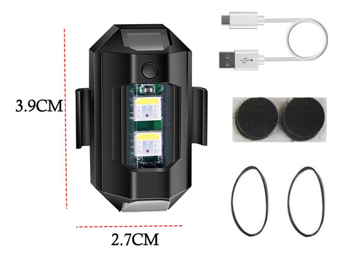 Luz Estroboscpica Para Aviones Moto Advertencia Rgb X 50uds Foto 8