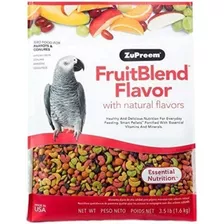 Alimento Premium Zupreem Fruitblend Loro Y Conuro 1.58 Kg