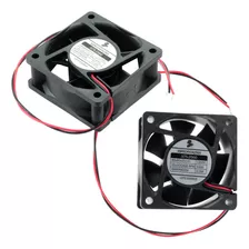 10x Microventilador Cooler Ventoinha 60x60x25 12 Volts