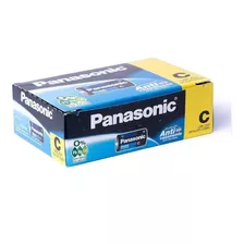 Pilha Média C 2sh Panasonic - Bandeja C/24 Unidades