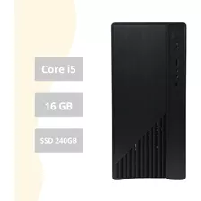 Desktop Core I5 - 3°g Ram 16gb Ssd 240gb Win10 Novo