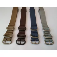 4 Mallas/correas De Nylon 18mm Para Reloj 