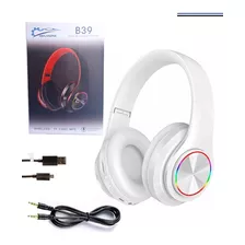 Fone Headset Sem Fio Bt 5.0 Gaming Estéreo B39 Luminoso