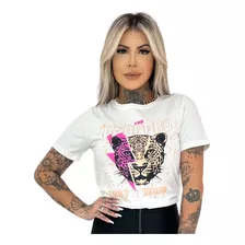 Camiseta T Shirt Moda Feminina Algodão 100% Premium