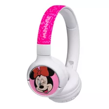 Audífonos Bluetooth Disney Minnie Blanco Rosado