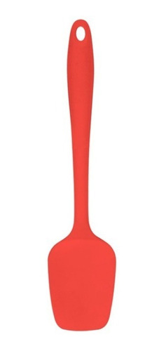 Espátula Colher Silicone Reta Pão Duro Cozinha 27cm Cores