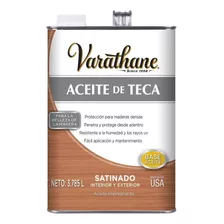 Aceite Para Teca Protector Para Madera Varathane 3.785 Lt