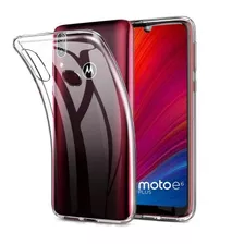 Protector Silicona Flexible Para Motorola E6 Plus