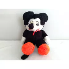 Antigo Boneco De Pelúcia Mickey Mouse / Anos 70