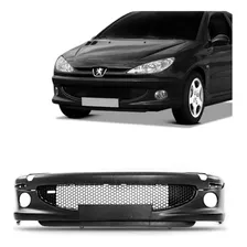 Parachoque Dianteiro Peugeot 206 2004 2011 C/ Grade Novo