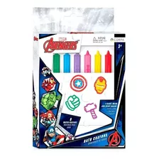 Crayones Para El Agua Baño X6 Avengers Bath Crayons