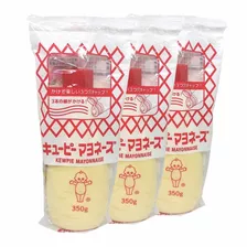 3x Maionese Japonesa Kewpie 350g Especial P/ Sushi