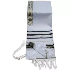 Chaleco De Ojal De Imitacion De Lana Tallit Acrilico En Colo