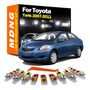 Par Faros Toyota Yaris 2006-2007-2008 4p Sedan F/crom Tyc