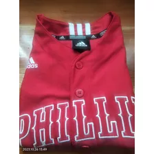 Jersey Rojo adidas Original Beisbol Phillies 