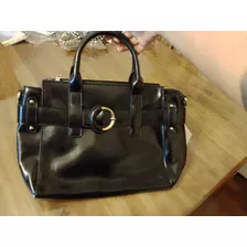 Cartera Isadora Negro Y Oro