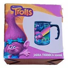 Taza Jarra Térmica Trolls - 220ml - Original 