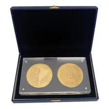 2 Medalha Oficial Futebol Cbf Eliminatorias Copa Russia 2018