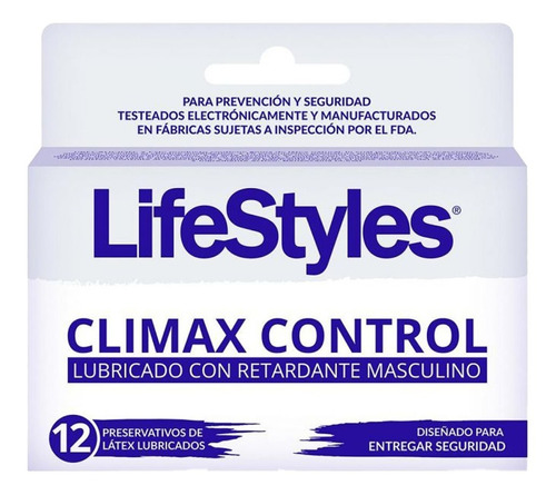 24 Preservativos Lifestyles Climax Control Envio Gratis
