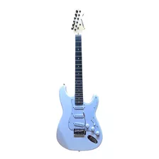 Guitarra Electrica Stratocaster Freeman Blanco + Funda