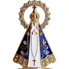 Imagem De Nossa Senhora Aparecida Para Carro Metal Strass Pq