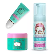 Kit Hidratação E Limpeza Facial Kokeshi Tipo De Pele Todo Tipo De Pele