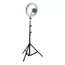 Aro De Luz De 26cm+tripode Ajustable Con Soporte Celular