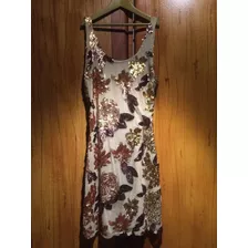 Bello Vestido Corto De Fiesta Con Lentejuelas