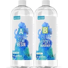 32oz Crystal Clear Epoxy Resin Kit Casting And Coating For R