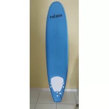 Prancha De Surf Soft 7'6 Fun Board + Capa - Brasil Natur
