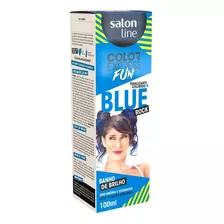 Kit Tintura Salon Line Color Express Fun Tom Blue Rock