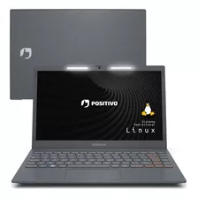 Notebook Positivo Vision C14 Intel® Celeron® Linux 4gb 128gb Emmc 14 Hd Lumina Bar Cinza