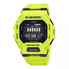 Reloj Casio Gbd-200-9cr G-shock G-squad-amarillo