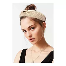 Fashion Headbands For Women, Bow Knotted Vintage Wide Cut Bl