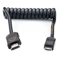 Mini Cable En Espiral Atomos Hdmi A Hdmi, 30 Cm/12''