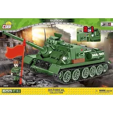 Cobi 2541 Su100 Tanque Bloques Segunda Guerra Armar