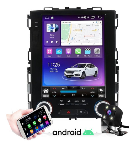 Autoestereo Android Renault Koleos Tipo Tesla Gps Y Camara Foto 3