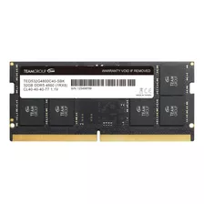 Teamgroup Elite Sodimm Ddr5 32 Gb 4800 Mhz (pccl40 Sin Ecc V