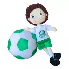 Boneco De Pano Times De Futebol + Bola