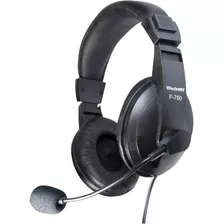 Headset Pc Gamer Com Microfone Integrado Preto - Tec Drive