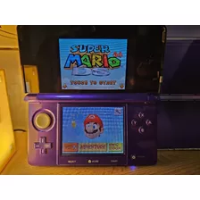 Nintendo 3ds Roxo Noturno Semi Novo Completo + R4 .