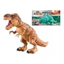 Dinosaurio Rex Con Sonido Humo Pone Huevo